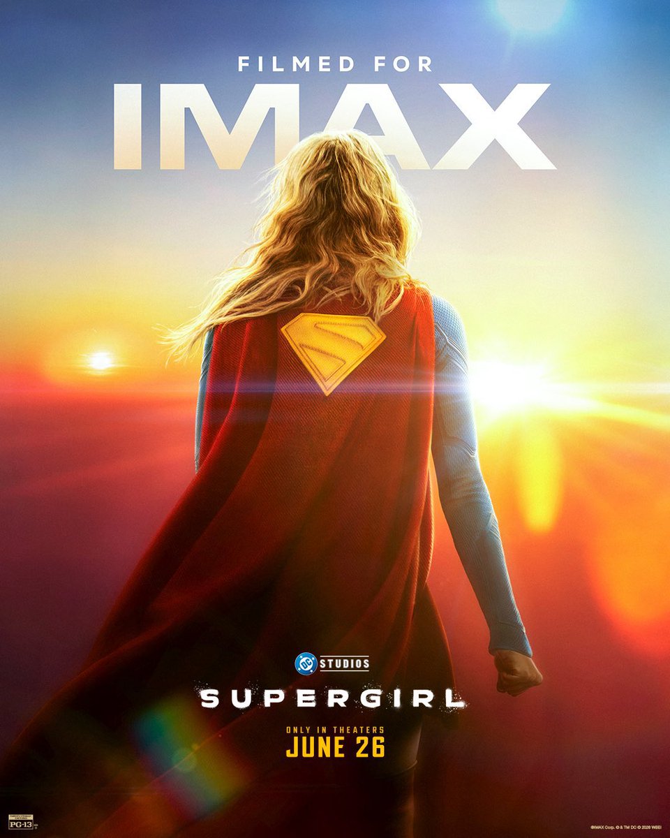Jonathan__DC's tweet photo. Nuevo póster #Imax de #Supergirl https://t.co/ftugFoRUS0