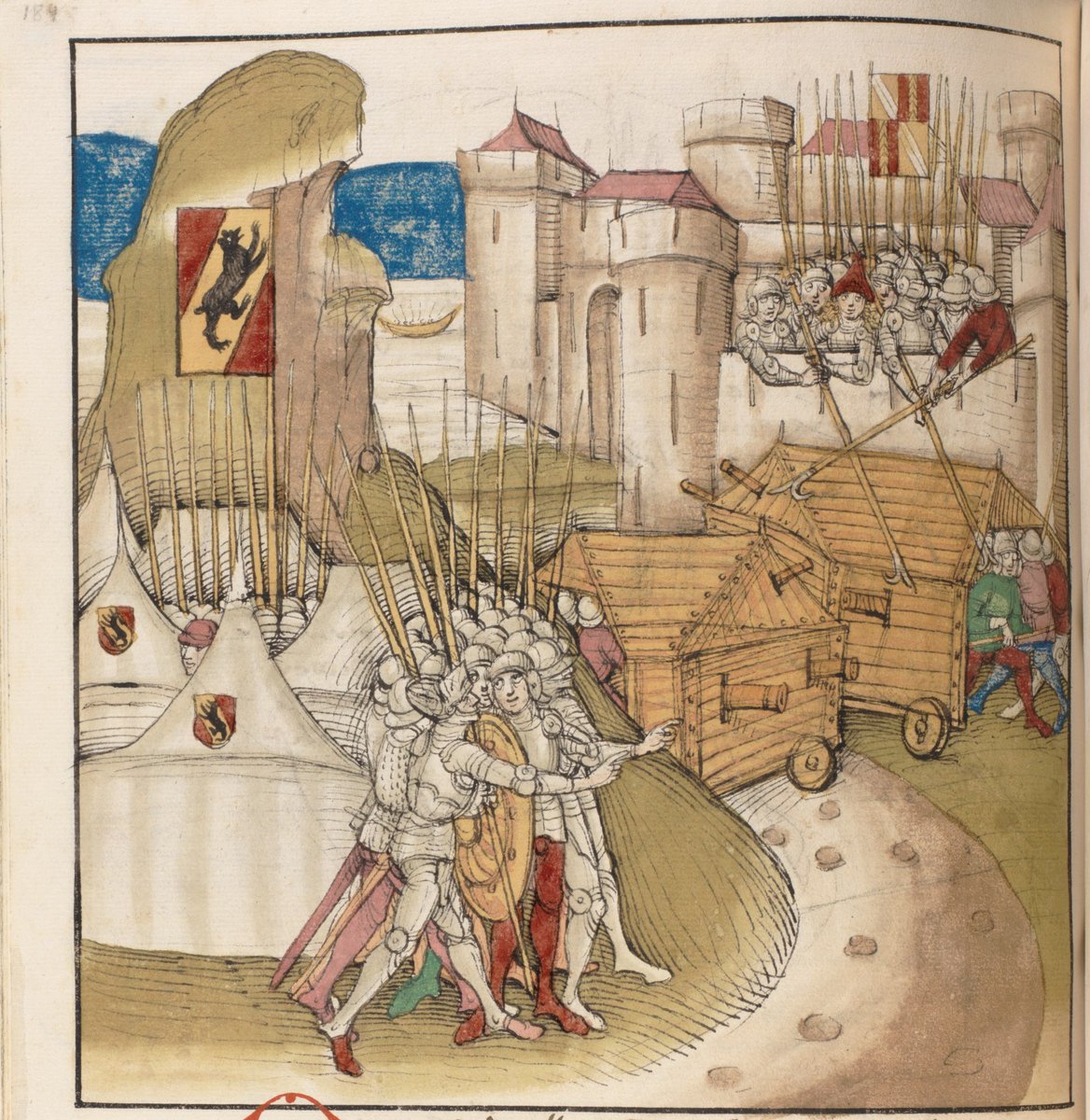 Knightly_Hist's tweet photo. People just can't help themselves from creating new myths by trying to debunk old ones. 

Are pitched battles overrrepresented? Yes.
Were incredibly long sieges where armies remained idle the norm? Fuck no. 

It's all misrepresentation. 
No matter if it glorifies or ridicules. https://t.co/kK4nptXkrs
