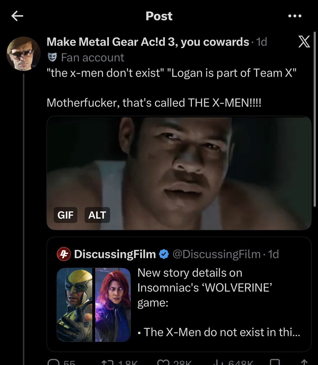 SubRayven's tweet photo. @adonite232 @Rufus2k2 The tweet at the top of this thread. Did you jump in half way into conversation and miss the entire point? https://t.co/jYJfyGVxs7