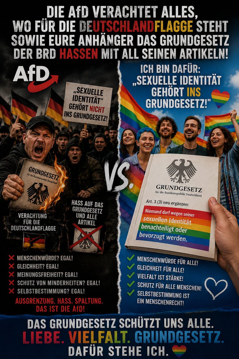 DanielH70920221's tweet photo. @AfD_FraktionNRW @Vincentz_AfD "Einigkeit, Recht &amp; Freiheit" - SCHEIß AfD ! https://t.co/gBkUDHEFqZ