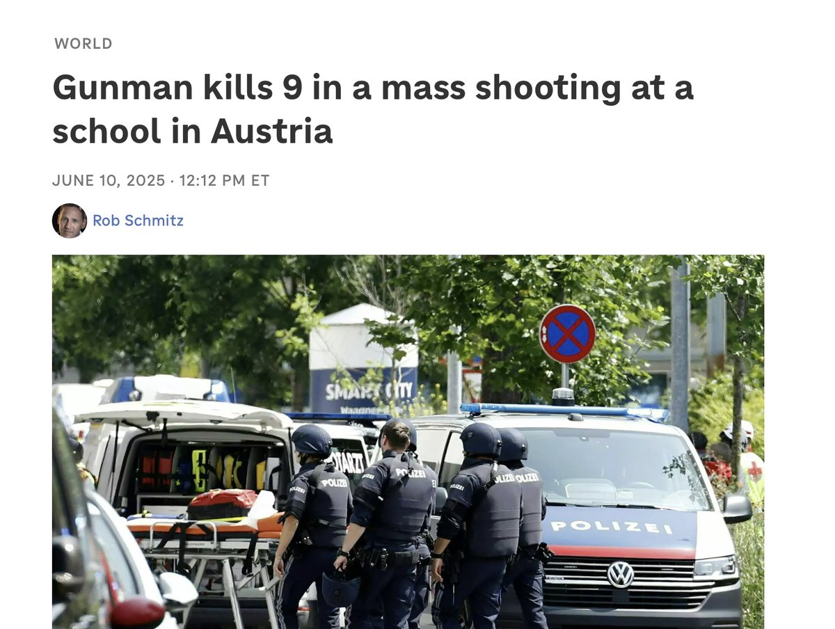 JayFivekiller's tweet photo. @upstatefederlst The two deadliest school shootings in 2025 were both in Europe. https://t.co/2Y2oeNrtHn