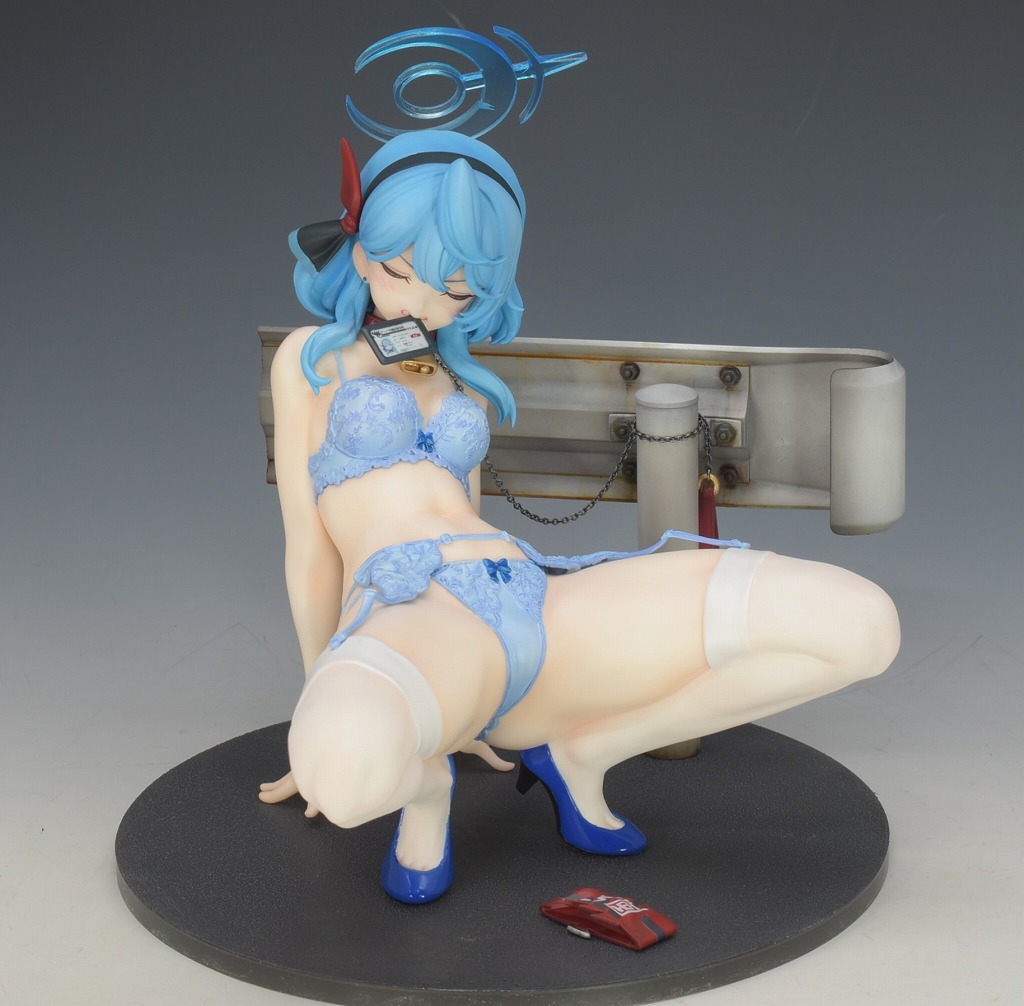 moon_bus's tweet photo. おほし様ガレージキット「ブルーアーカイブ
1/7　アコ」完成しました。 https://t.co/eTwLBcfsMS