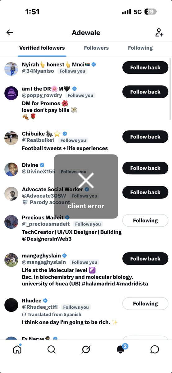 Energy__sol's tweet photo. I’ll follow you guys back https://t.co/9P4hX8mbvn