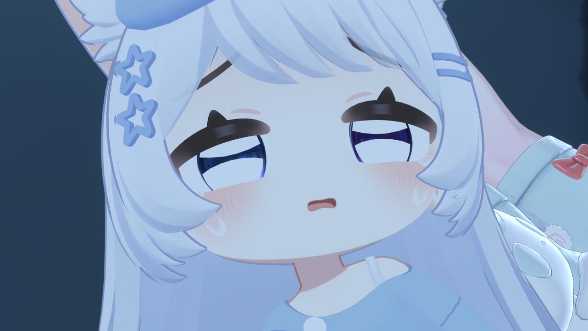 VRC_okami's tweet photo. 甚麼你要吃!?你不可以吃!你怎麼可以拿走QAQ
#Ririe3D #VRChat https://t.co/GmTM7pirvY