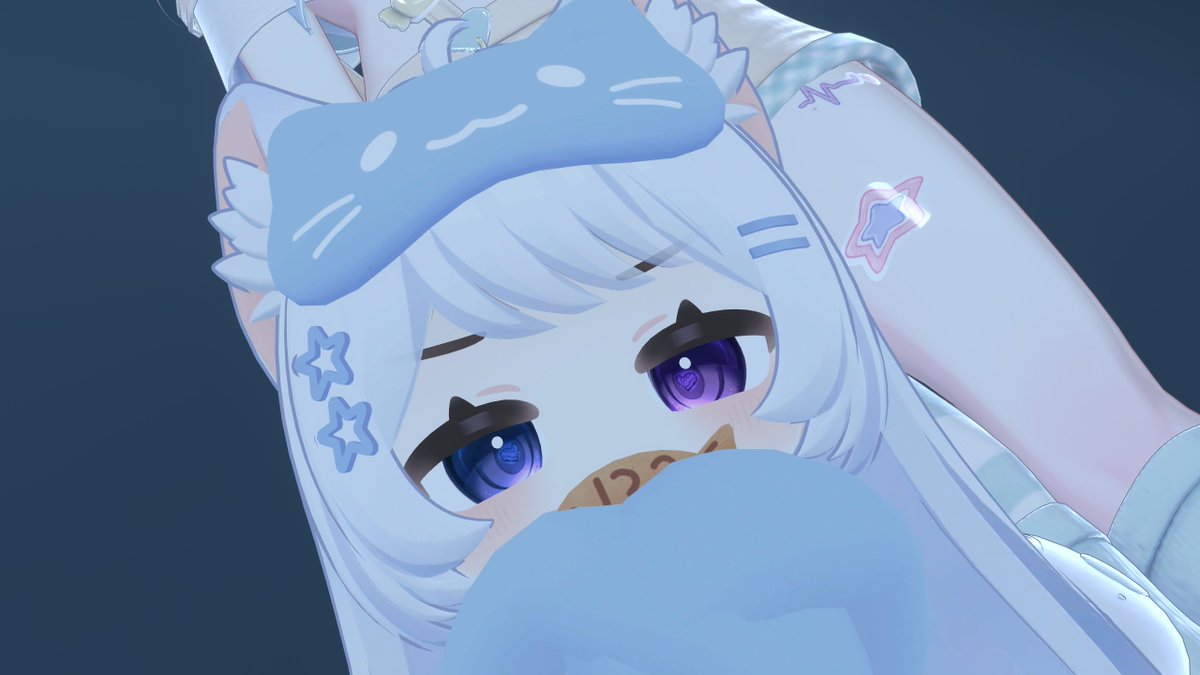 VRC_okami's tweet photo. 甚麼你要吃!?你不可以吃!你怎麼可以拿走QAQ
#Ririe3D #VRChat https://t.co/GmTM7pirvY