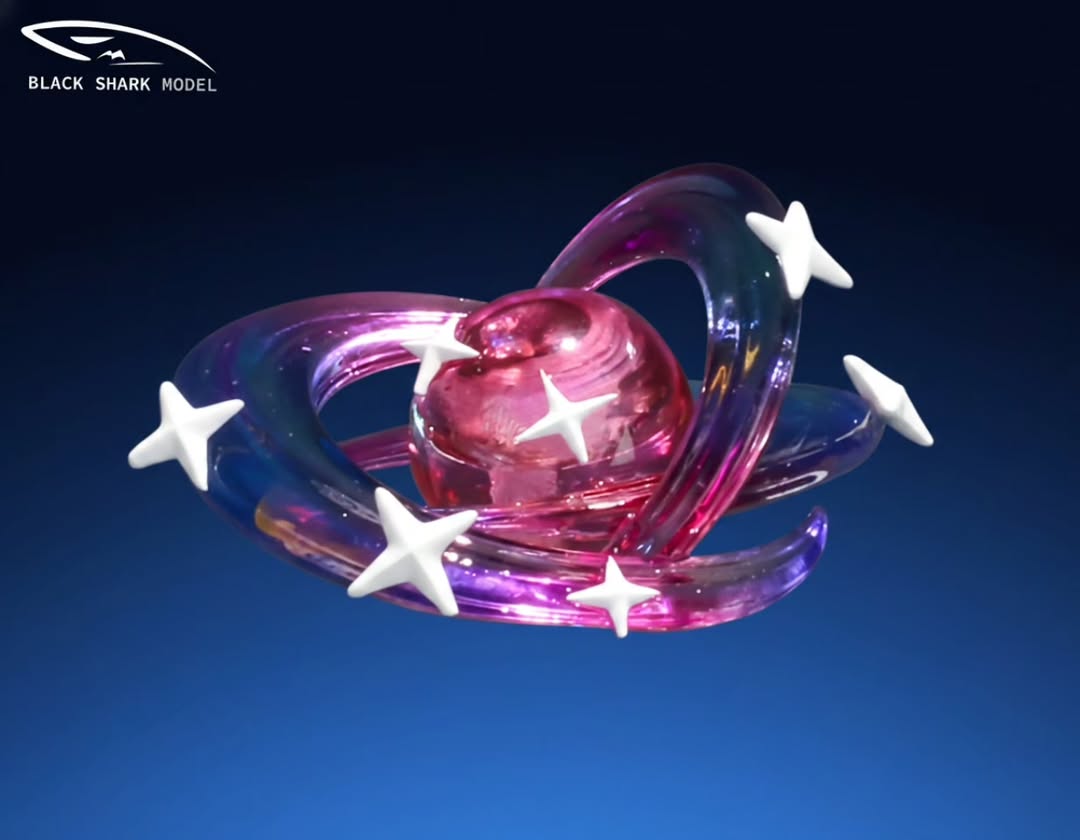 RobieFigure's tweet photo. Black Shark Stardust Breaker effect https://t.co/w3jJ2kNliz