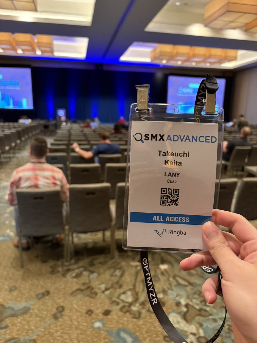 take_404's tweet photo. SMX Advanced という検索マーケティングのカンファレンスをボストンまで参加しにきました。

現在2日目だけど、AI検索周りの話が日本よりも数歩も先を行っていて悔しいと同時に楽しすぎるので、いろいろ吸収して帰ります。

レポートも作成予定✊🏻 https://t.co/3lcSyzXVgm