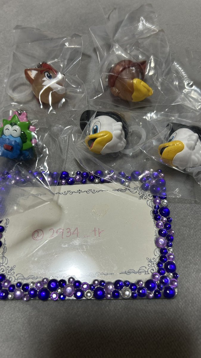 2934_tr's tweet photo. プロ野球マスコット　めじるしアクセサリー　交換　譲渡

譲　スラィリー　フレップ　クラッチ
マーくん

求　ハリーホークor買取

郵送のみ
検索からでもお気軽にお声掛けください https://t.co/Eh4O98I3iS