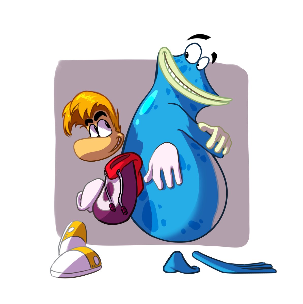 Kynois2's tweet photo. Aprovechando el anuncio de Rayman Retold he hecho una ilustración rapidita de los pives 😌😌
No puedo esperar hasta el 1 de octubre!
#raymanfanarts #ubisoft #raymanretold #rayman https://t.co/VjAFQwZZEn
