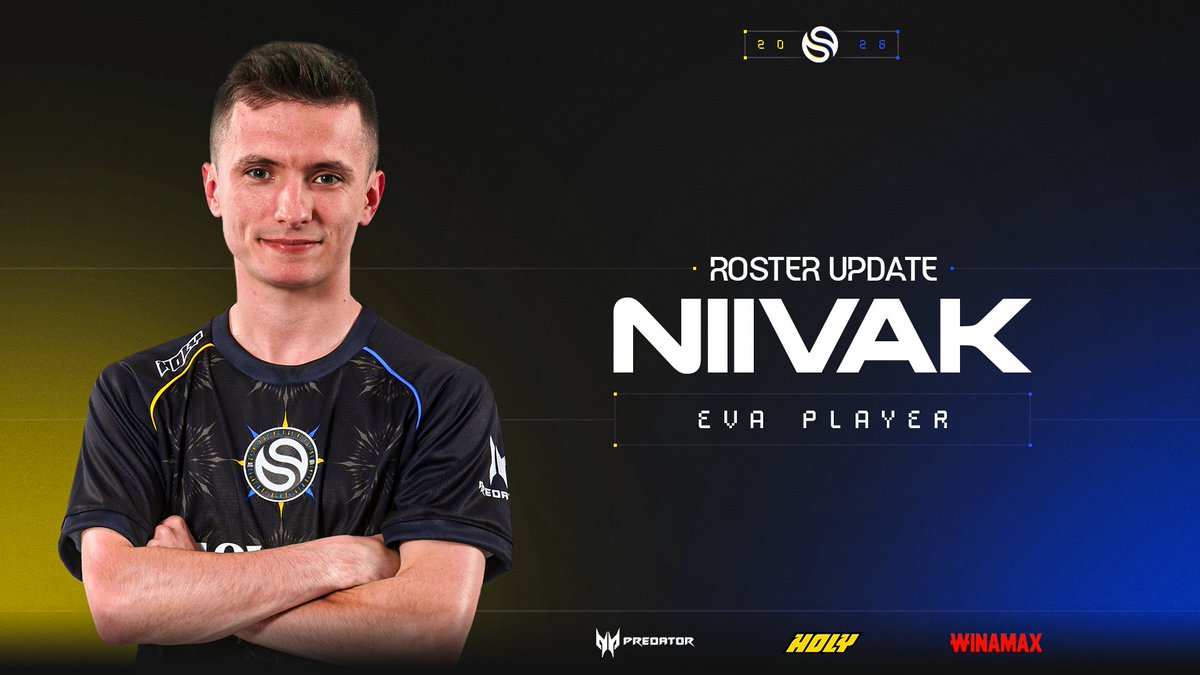 SolaryTV's tweet photo. Vous voyez l'équipe LFL ? Bah, c'est parti pour faire pareil sur EVA ✌️😂

Bienvenue à @Niivak1 champion de France et double champion EVA League 1 💛💙 #SLYWIN https://t.co/TSaxTPKEFA