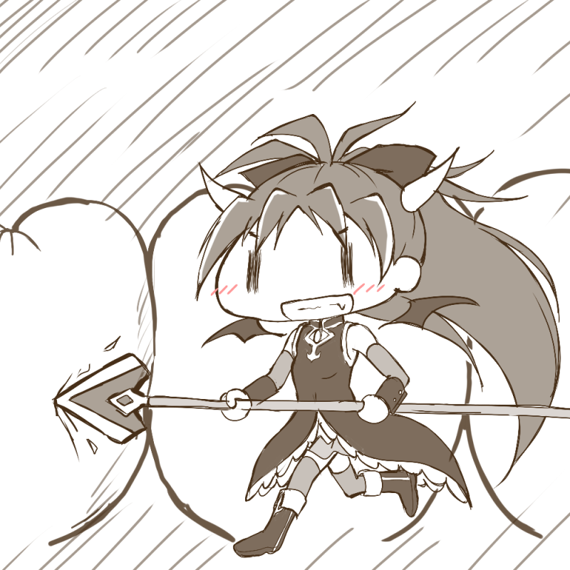 kinnfuji's tweet photo. ムシムシ杏子たん。(過去絵) https://t.co/8ZdQqtI9oS