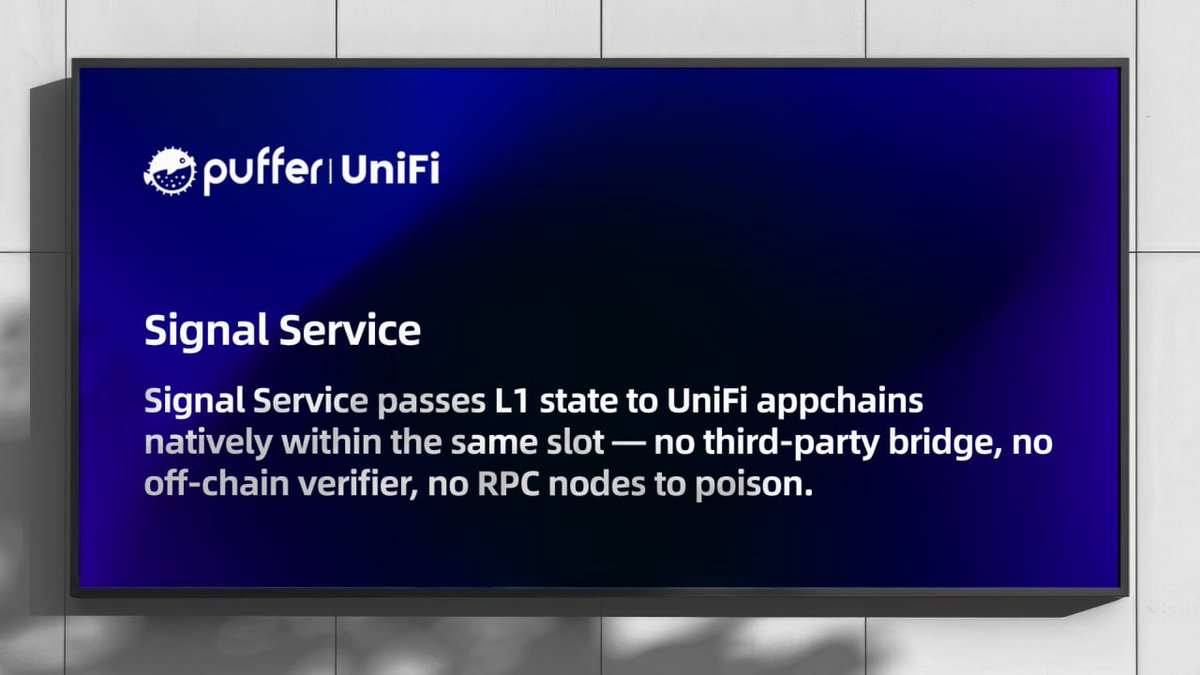 Puffer UniFi 🐡⛓️ tweet media