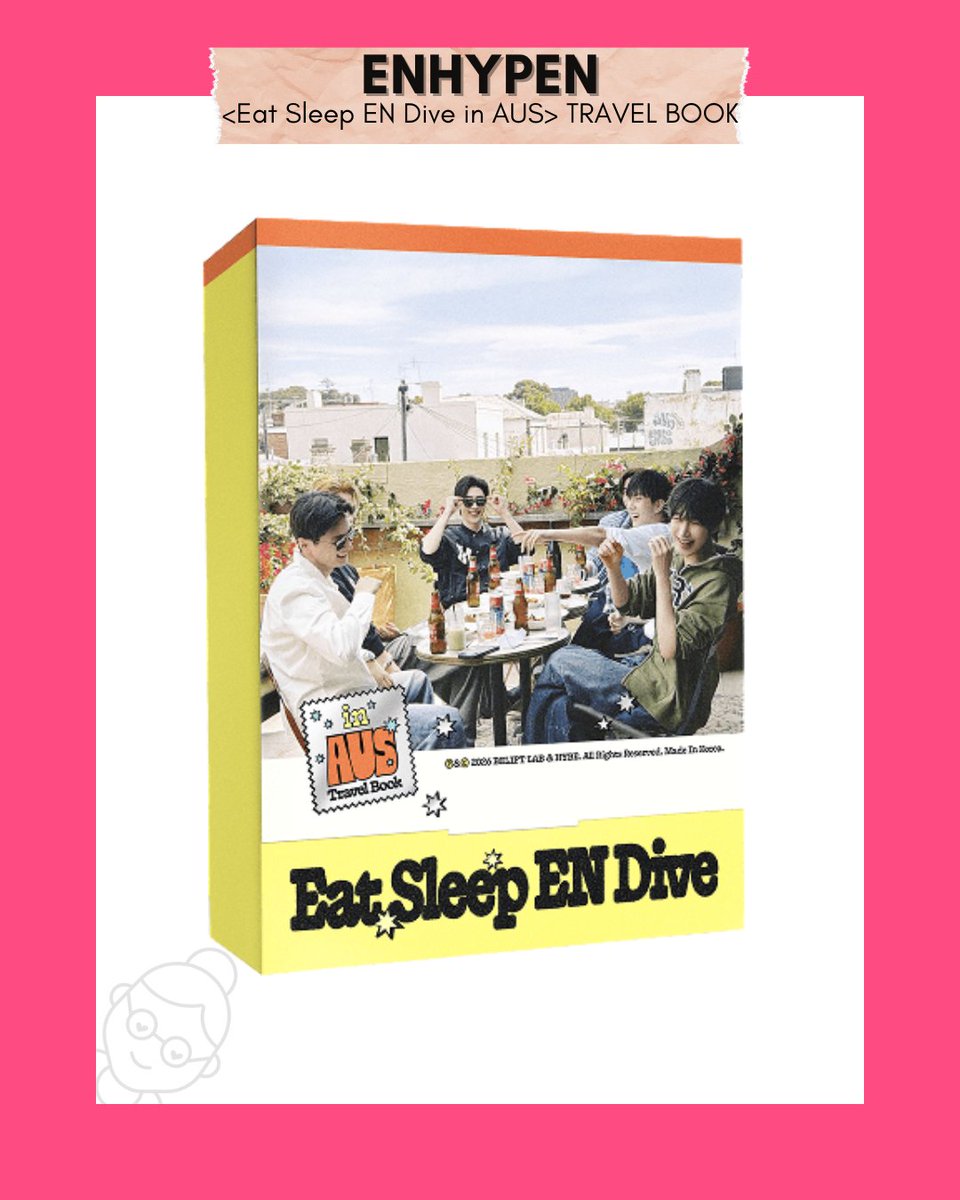 halmeoni_mnl's tweet photo. PH GO ENHYPEN <Eat Sleep EN Dive in AUS> Travel Book

🔸₱1800 + LSF
🧾DOP: 50% DP + balance upon arrival, long DOP avail upon request
📦Normal ETA
📩 https://t.co/m7BJSF4Dlf

Visit https://t.co/XXEtyLMlCk and click on K-Pop > ENHYPEN

WTS LFB EN- https://t.co/afh7Kx6BRD