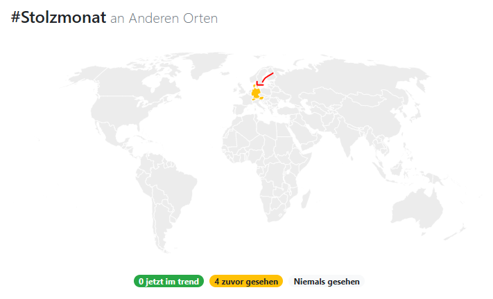 cegs17's tweet photo. Frens, der #Stolzmonat war heute in Dänemark in den Trends https://t.co/qvfgCBpi6c