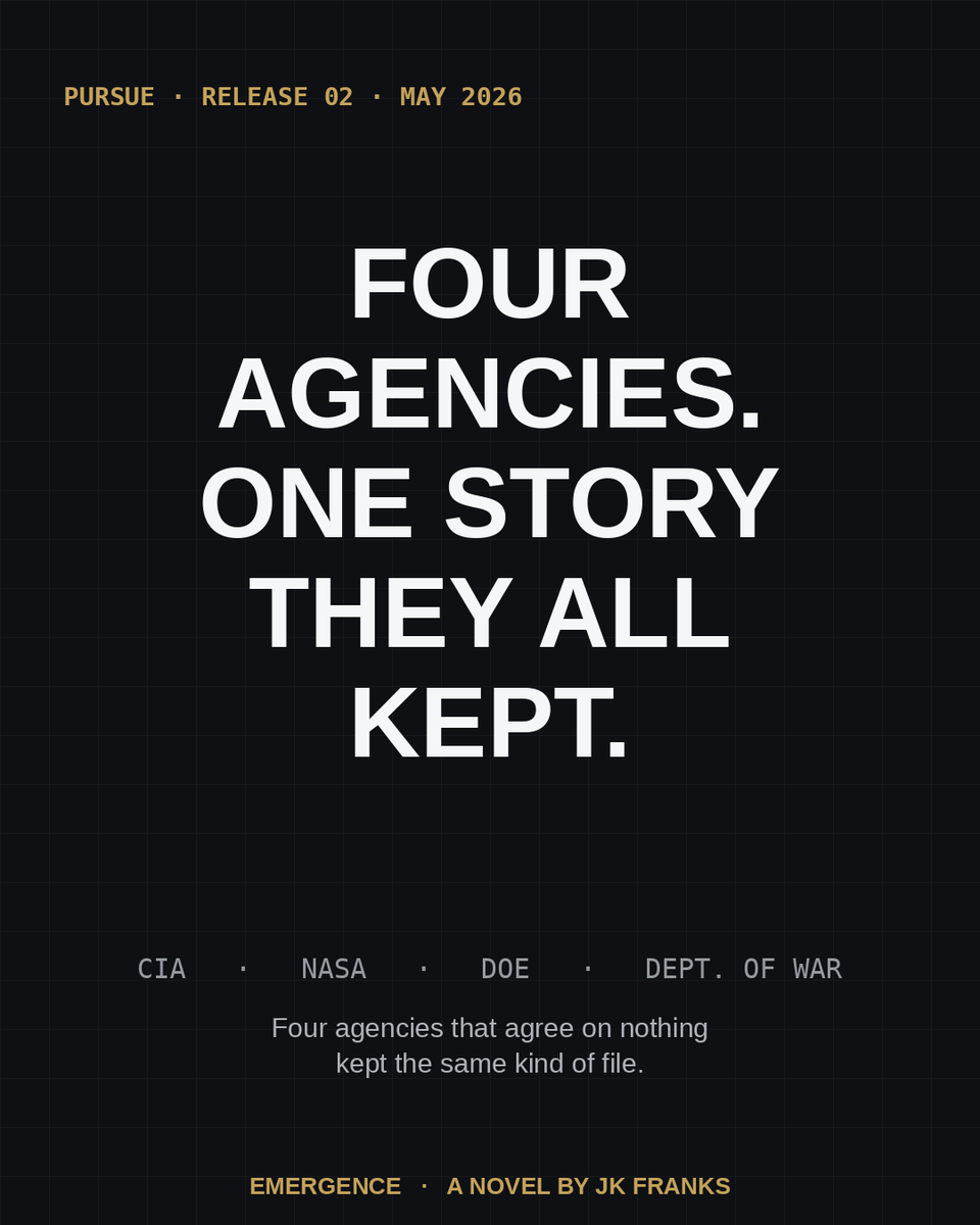 jkfranks's tweet photo. And as of Release 02 it's not just the Pentagon. CIA. NASA. Dept. of Energy. Four agencies that don't share a coffee machine all kept the same kind of file. https://t.co/MkzIwmptOC