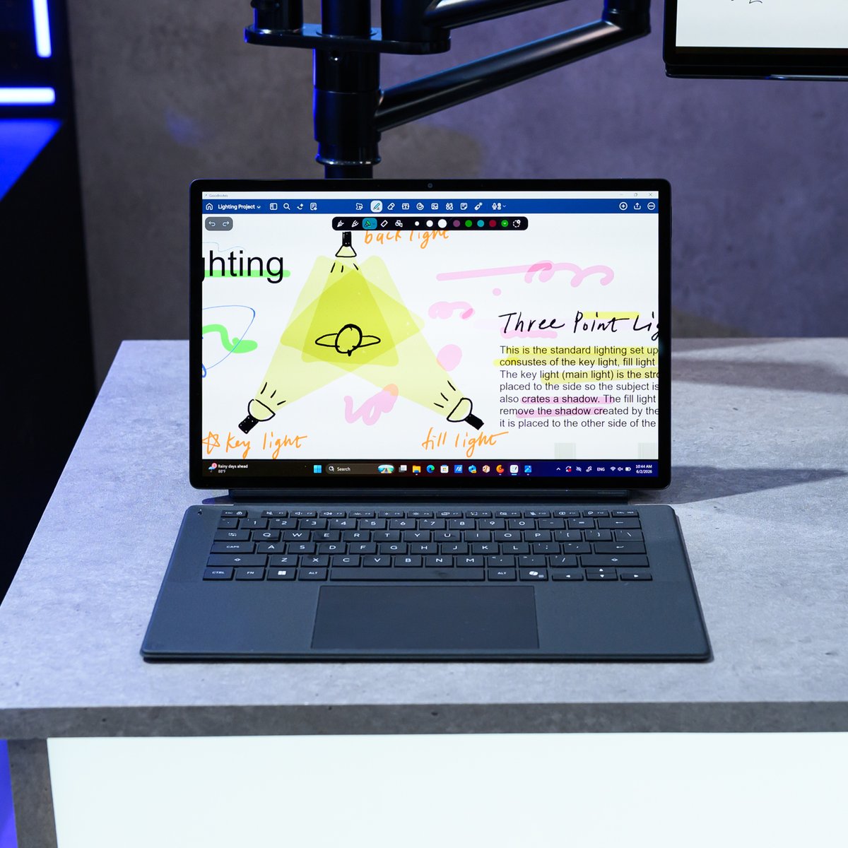 ASUS's tweet photo. COMPUTEX 2026 is buzzing, and the ProArt lineup is stealing the show. ⚡️ 

From ultralight portables to powerhouses, this is where your next masterpiece begins. 🎬 

#ASUS #CPX2026 #ProArt https://t.co/lttEsyUi4Z