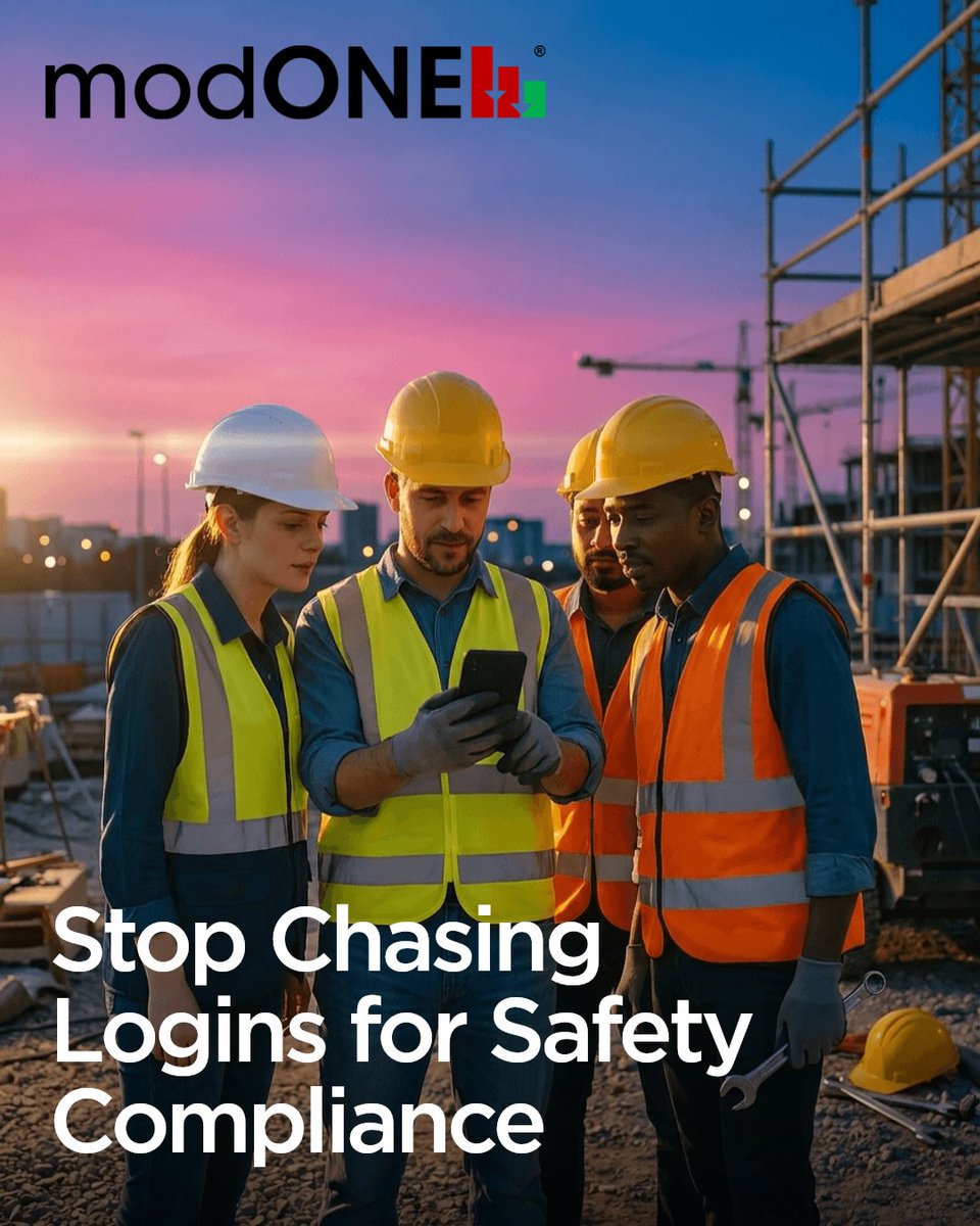 modONEConnect's tweet photo. Workers won't download another app. modONE's app-free platform drives compliance across shifts via SMS, email, and QR—engagement without barriers, results you can prove.

Explore safety engagement solutions that work https://t.co/2GEbpwu8id #modONE #SafetyBot https://t.co/xPnXXI0eqW
