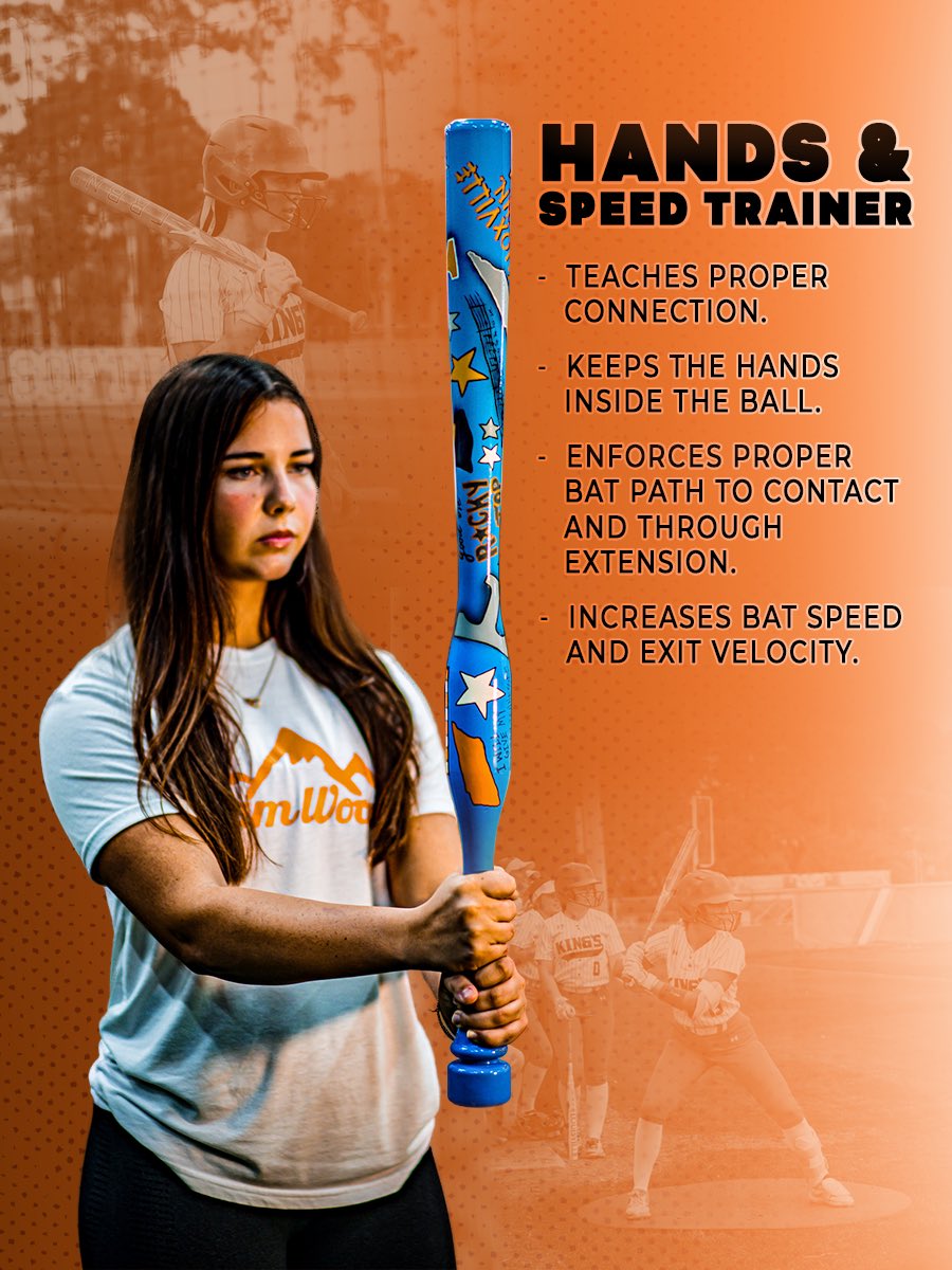 CamWoodBats's tweet photo. Hands & Speed Trainer:
Teaches proper connection.
Keeps the hands inside the ball.
Enforces proper bat path to contact and through extension.
Increases bat speed and exit velocity.
#trainingbats #baseball #softball https://t.co/iaUjkm6cgH