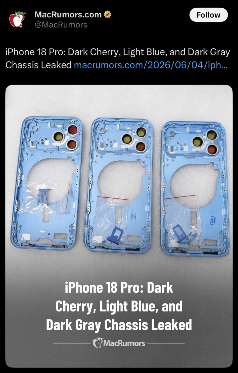 NekoMichiUBC's tweet photo. It looks like MacRumors are publishing fake leaks, passing AI-generated images off as parts of unannounced products.

The two SIM trays are inconsistent with each other and the loose screws in the bag appear to be fused together. https://t.co/ZjJK4Oknvr