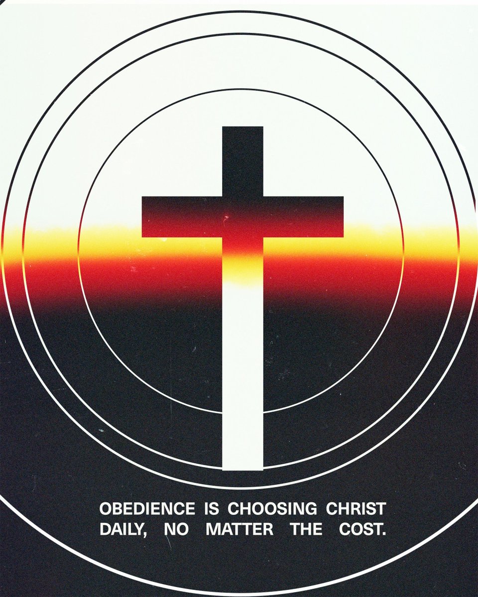 SharondaleCC's tweet photo. True obedience is following Christ, not just when it’s comfortable, but when it costs us too. Jesus is always worth it. https://t.co/xERxWHcXgu