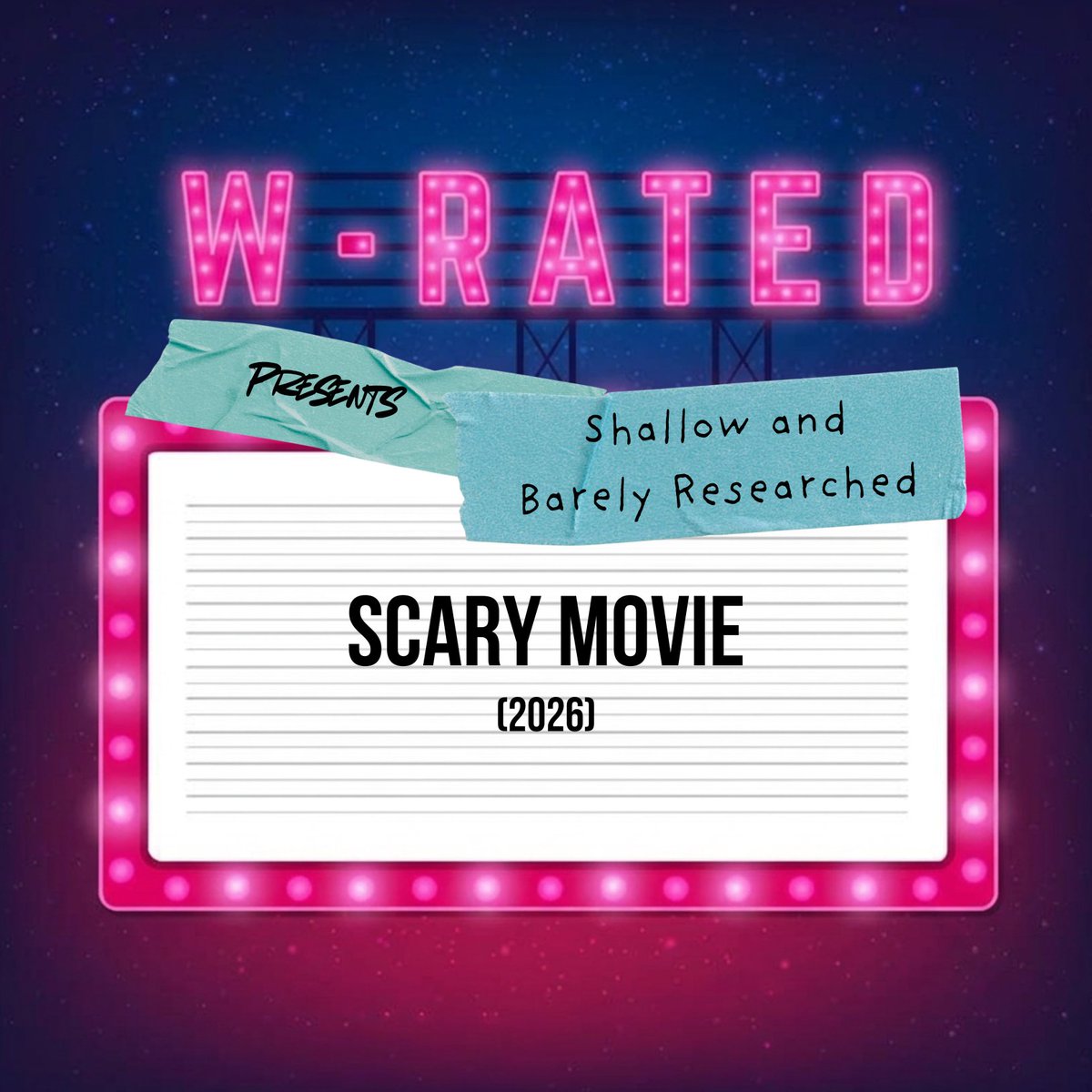 WRatedPod's tweet photo. What's your favourite scary movie? Well it turns it for Daisy, it might just be this latest instalment! The girls discuss this weeks new release, ##ScaryMovie, the sixth film in the parody franchise which is out in cinemas from tomorrow.

Out now on Spotify, Apple, Youtube &amp; more https://t.co/DWDORfvpnp