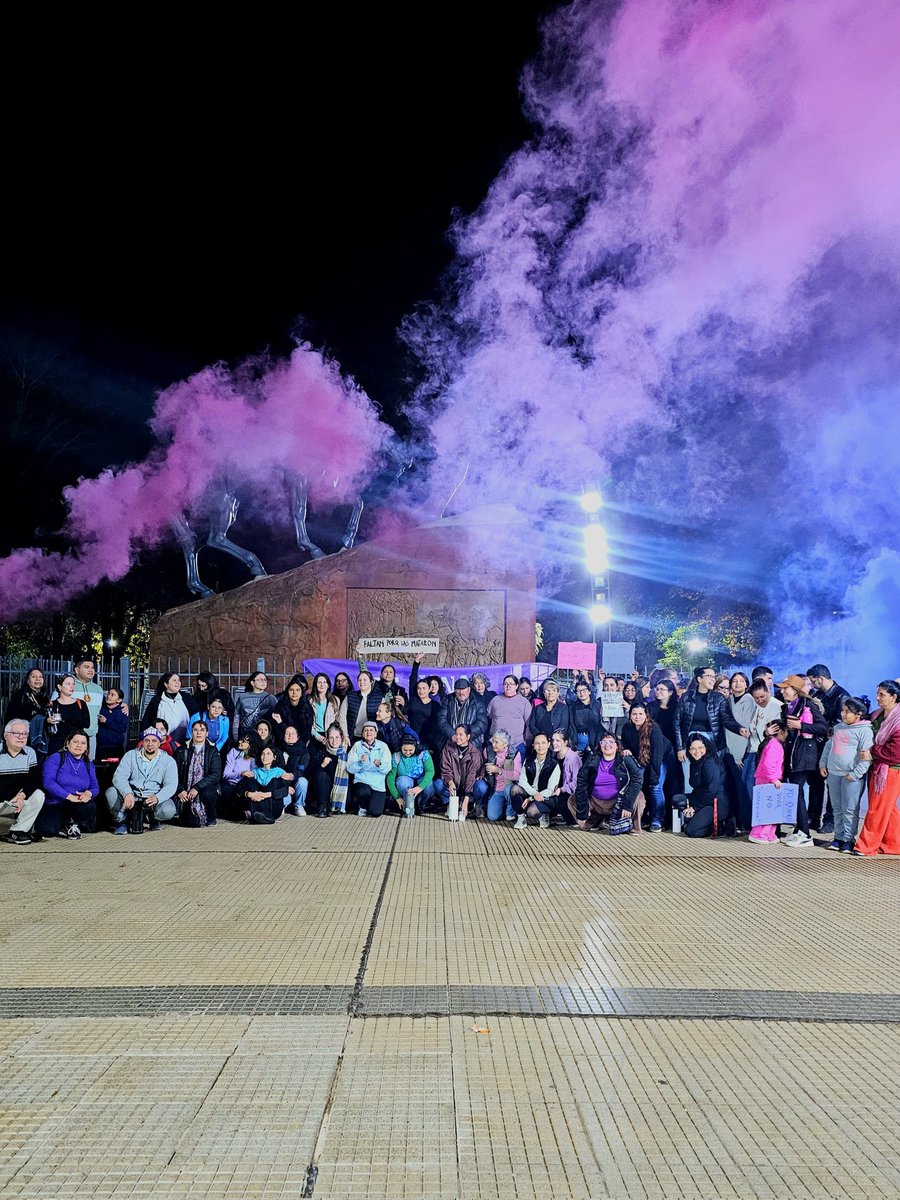LibresTransFem's tweet photo. A 11 años del 1° Ni Una Menos decimos:

EN LIBRES NOS FALTAN GURISAS

Si la justicia es machista, que sea feminista la memoria 💜🫂

#3J #NiUnaMenos #VivasNosQueremos  #PasoDeLosLibres #Corrientes https://t.co/NyNUjgSlAV