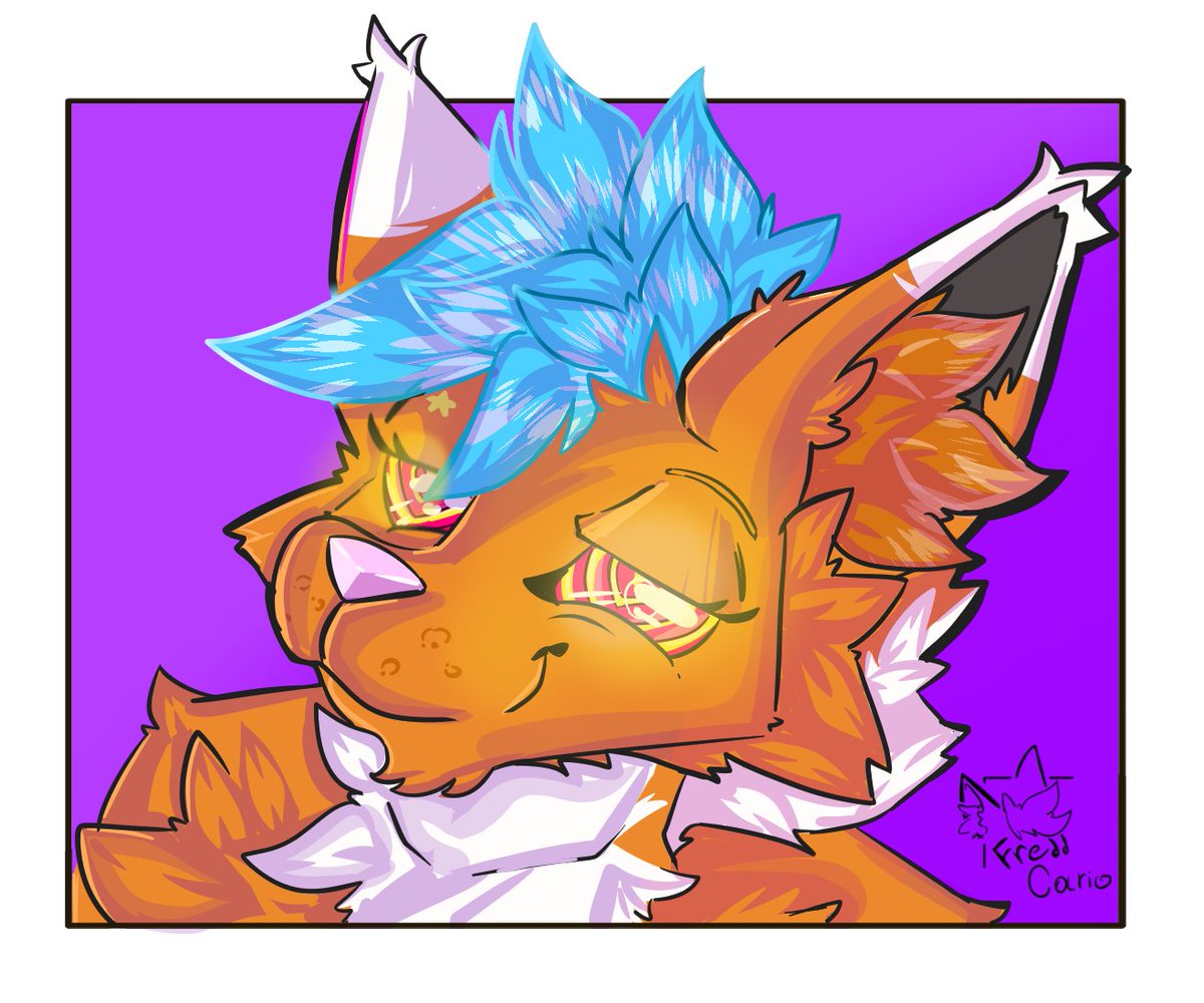 FreddCario's tweet photo. Headshot for @PacifyUwU ! 
Thank you really much for taking a commission ! https://t.co/fWVnsQOk8K