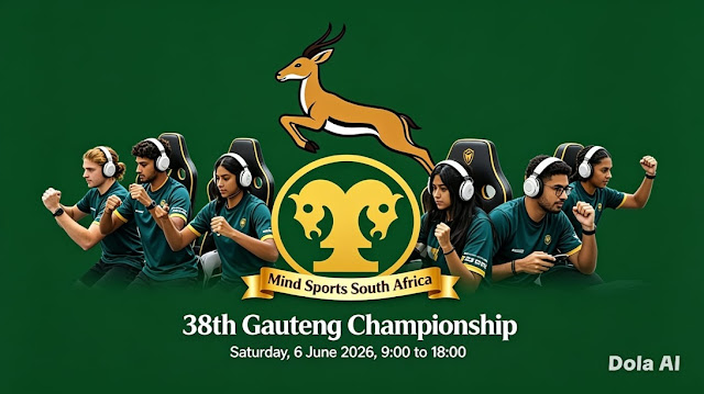 mindsportssa's tweet photo. 38th GAUTENG Esports Provincial Championships - 6 June 2026. https://t.co/9eXZWIEFtp
#Gauteng #esportsza @esportssa #saesports #sagamer #esporrtsafrica #africanesports #Proteaesports https://t.co/JyAcwpgJRg