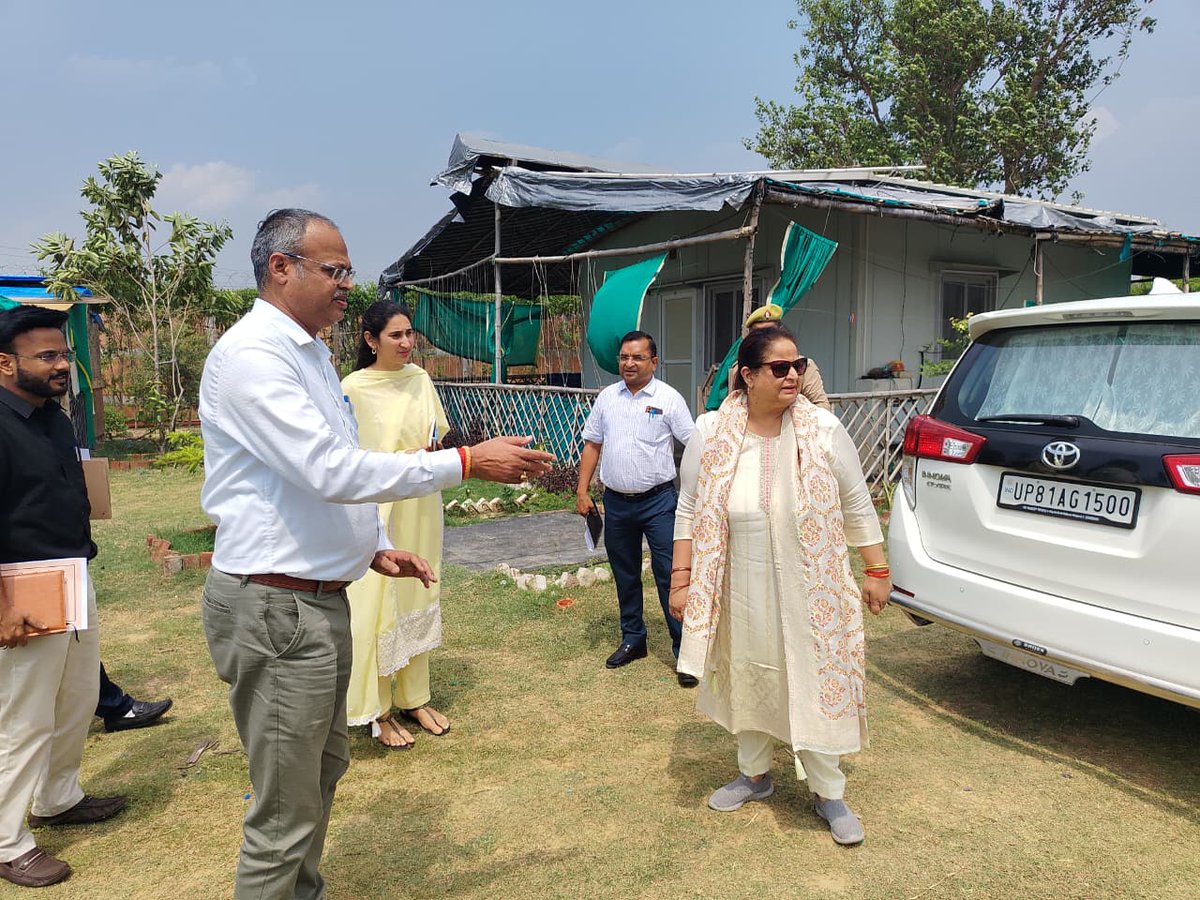 commissionerali's tweet photo. दिनाँक 04.06.2026 को डिफेंस कॉरिडोर, अलीगढ़ का निरीक्षण किया गया। https://t.co/XkukBkIu2f