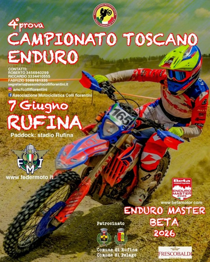 cronosprato's tweet photo. Domenica 7 Giu 2026 presso Rufina (FI) - CronoPrato impegnato nel servizio di cronometraggio 4° Prova Campionato Regionale Enduro Toscana 2026 🏍️⏱️
@federcronos 
@federmoto 
#cronometristi #cronoprato #cronos #timekeepers #enduro #FMI #FMIToscana https://t.co/ggBaMa26Ml