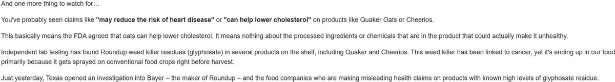 kipkitchen's tweet photo. "The most important label on any #food package is always the ingredient list. 

Don’t let Big Food sway you with dirty tactics designed to manipulate you into buying ultra-processed products full of manmade chemicals."--Food Babe #health https://t.co/3QEkmmIWzp
