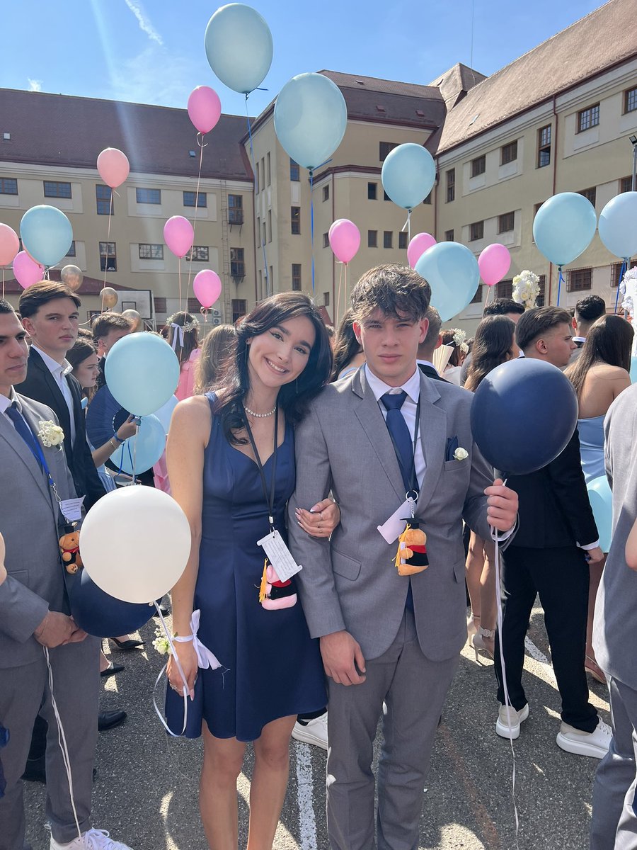 CosteaCiprianDa's tweet photo. Congratulations Tudi on graduating from the Mihai Eminescu National College Satu Mare!!!!!
You are an exceptional young man, with outstanding results and I am very, very proud of you!!!
Much success and total support in the future!!! https://t.co/lyyt35N1KA