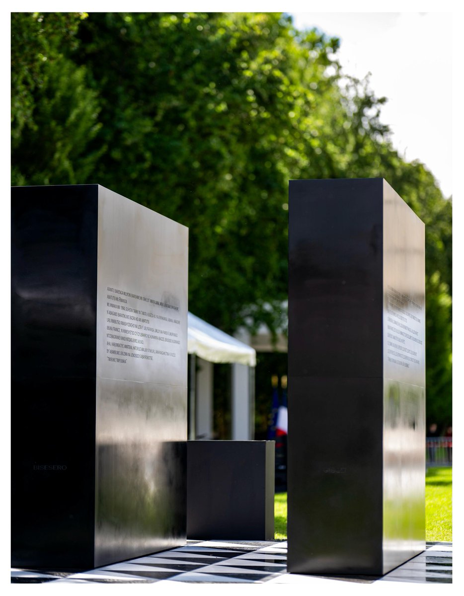 PMuzogeye's tweet photo. Inauguration of Monument in Paris Honouring Victims of the 1994 Genocide Against the Tutsi | Paris, 2 June 2026 https://t.co/6G9kJzjYHf