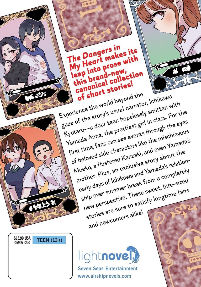 TheOASG's tweet photo. Kota Nozomi, Norio Sakurai, &amp; sune's The Dangers in My Heart - The Novel is now available for purchase on multiple digital platforms https://t.co/hFRFUNhh8k