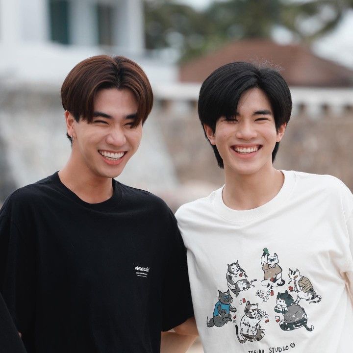 chubapie's tweet photo. https://t.co/gw0yr9VWr9

💬: "Tell us about this phi Perth"
4️⃣: The more I get to know phi Perth, the more I feel like we're similar. Back when I was 15, like 6-7 years ago..phi Perth was actually my idol. ecause I went to an event, and phi Perth was performing at a mall, playing guitar. He was just so cool doing it, and I thought wow why is this guy so effortlessly cool. 
4️⃣: And the more I got to know him, I feel like our personalities are similar... maybe not exactly the same but similar. There are so many things we think alike. We just look at each other and turn around and there's phi Perth and I go 'hey phi thinks exactly like me.' 
4️⃣: His mental age is the same as mine. He might only be older in his voice because he loves to fake a deep voice. I love phi Perth 😭

// how cuteeee, they are so precious.. 🫂