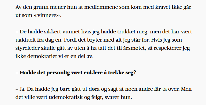 Ivaraal's tweet photo. Dette er så respektløst og ufint over de som har vært seriøse, gått gjennom riktige kanaler, behandlet saken og personer med respekt. Å gi noen et alternativ er ikke udemokratisk, å prate sammen om det før man gjør noe så dramatisk som å kalle EOÅ er rett og slett bare ryddig. https://t.co/UPidcBarNz