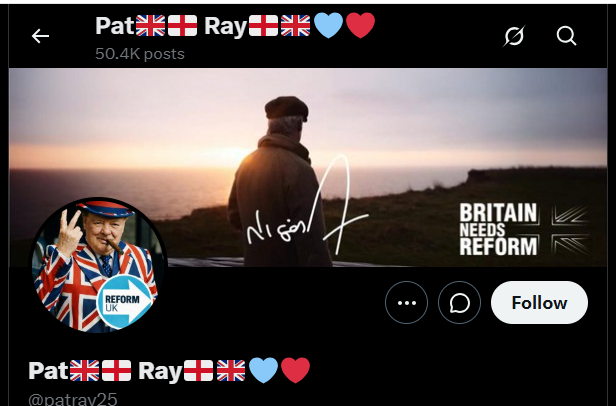 AliMac_2002's tweet photo. @patray25 @GBNEWS 50k posts and wants me to take a day off! https://t.co/oVk79g8F7d