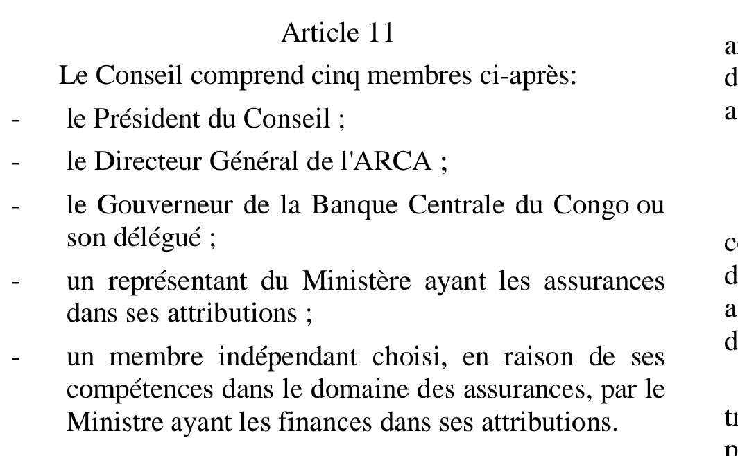 AlwinMvuala's tweet photo. @Ramesnkulum @fatshi13 @Presidence_RDC @DeniseNyakeru Article 11 du décret portant création de l'ARCA. https://t.co/z1zcwnPDNz