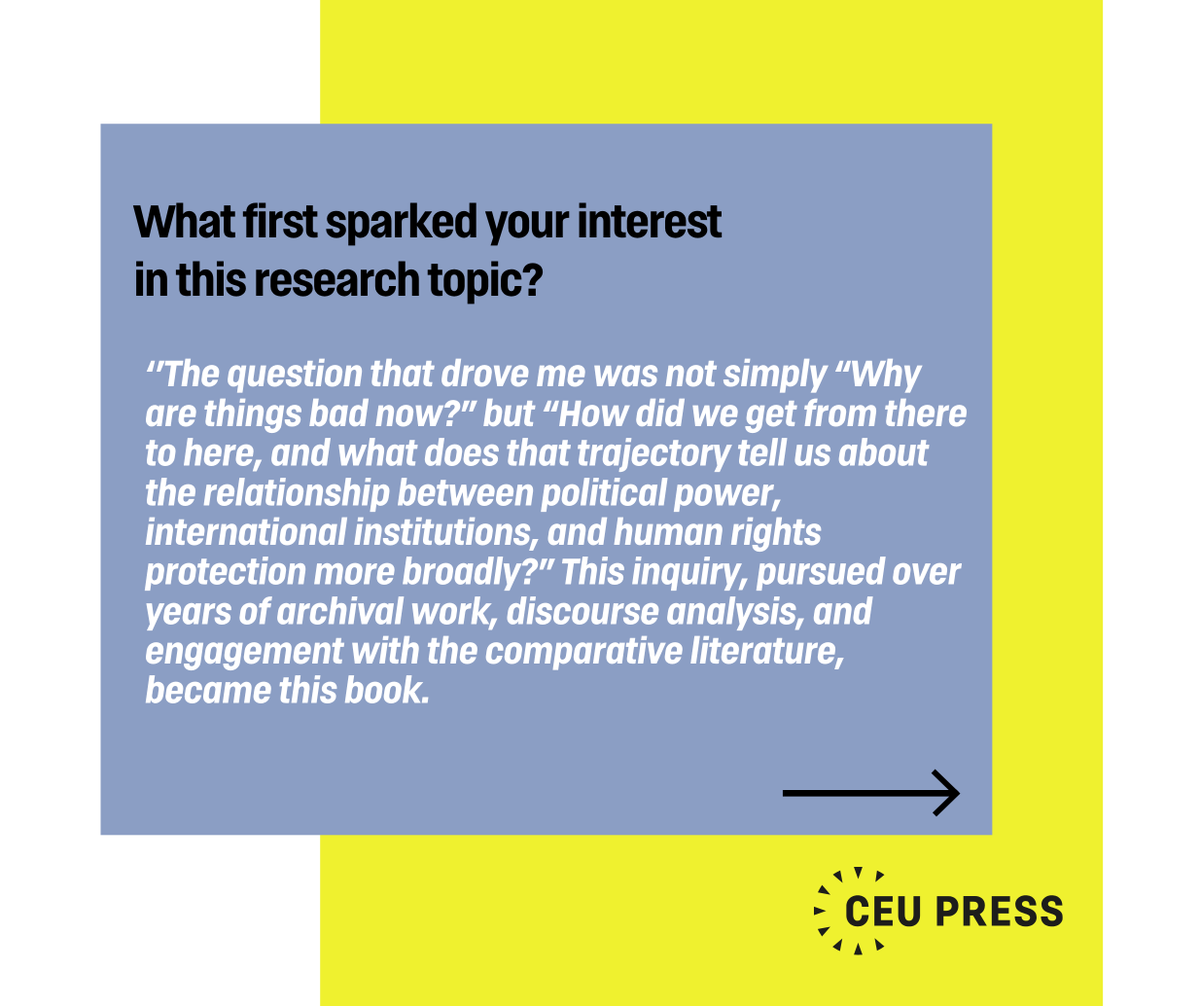 CEUPress's tweet photo. Read our interview with Tuğba Bayar, author of 𝙏𝙝𝙚 𝙍𝙞𝙨𝙚 𝙖𝙣𝙙 𝙍𝙚𝙡𝙖𝙥𝙨𝙚 𝙤𝙛 𝙀𝙪𝙧𝙤𝙥𝙚𝙖𝙣 𝙃𝙪𝙢𝙖𝙣 𝙍𝙞𝙜𝙝𝙩𝙨 𝙞𝙣 𝙏𝙪𝙧𝙠𝙚𝙮: https://t.co/bZ7Q3uYplX https://t.co/Y7UdMeDuYt