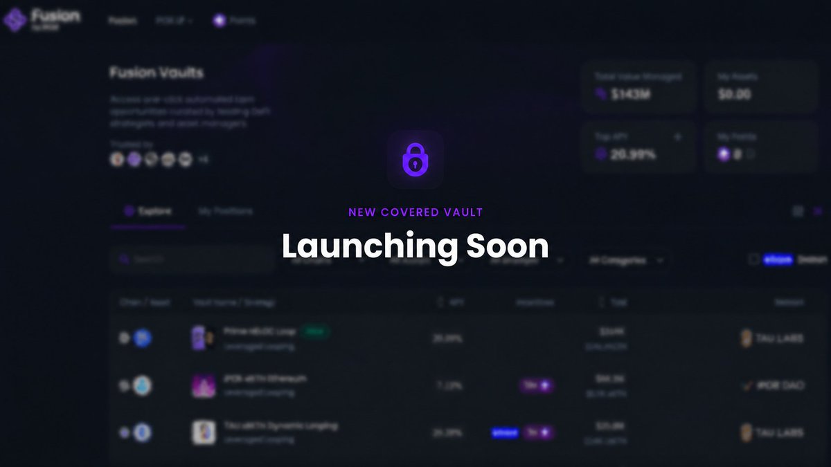 OpenCover's tweet photo. A new Covered Vault is going live soon.

Can you guess the protocol? 👀 https://t.co/qRs776Hw7S