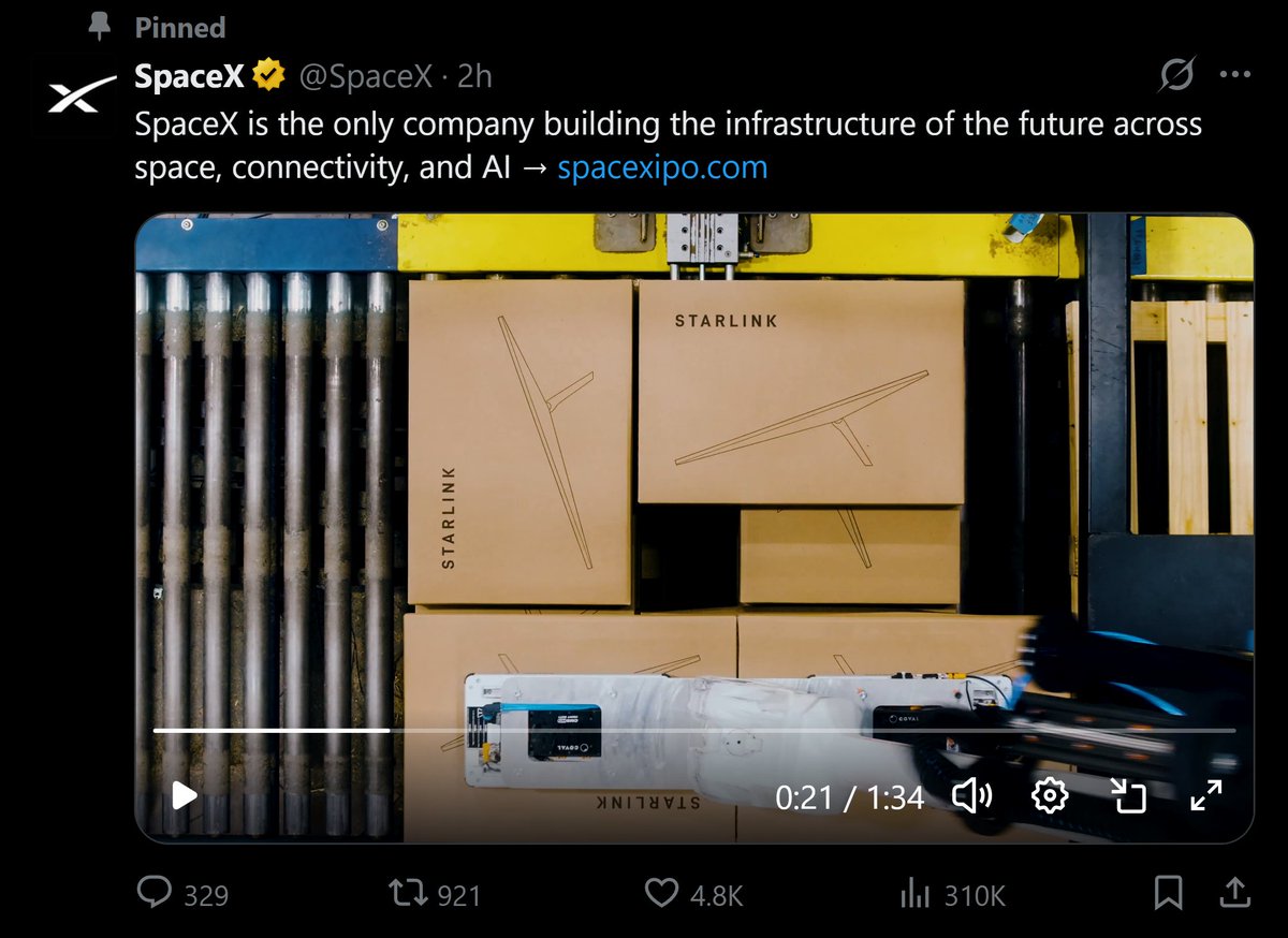 died_2morrow's tweet photo. SpaceX prospectus and roadshow presentation are out — not a single $Asteroid mention 😆🥀
Meanwhile, $Dishy McFlatface and $Starman get multiple mentions as real SpaceX mascots.
🛸🥹 Let them PvP! Rooting for both of you
📡❤️🔥🧑🏼🚀
3k - Hsf3gP6jpAWNL8LMUaU8mTiZVHMEVNUV2KkBCniwA9Vr (Dishy McFlatface, official product name coined by Elon himself)
100k - 8AmBdpNmhTDacx334aDTqtYw3KkkTM3xFmvQLXX4LMyZ (mannequin launched seated in a Tesla Roadster on Falcon Heavy in 2018)
https://t.co/7CeBBxu9y0