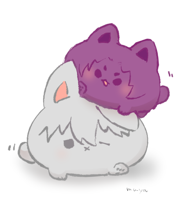 dmy2233555's tweet photo. ngro まんじゅう　🐰🐱 https://t.co/tB3ppUoI5j