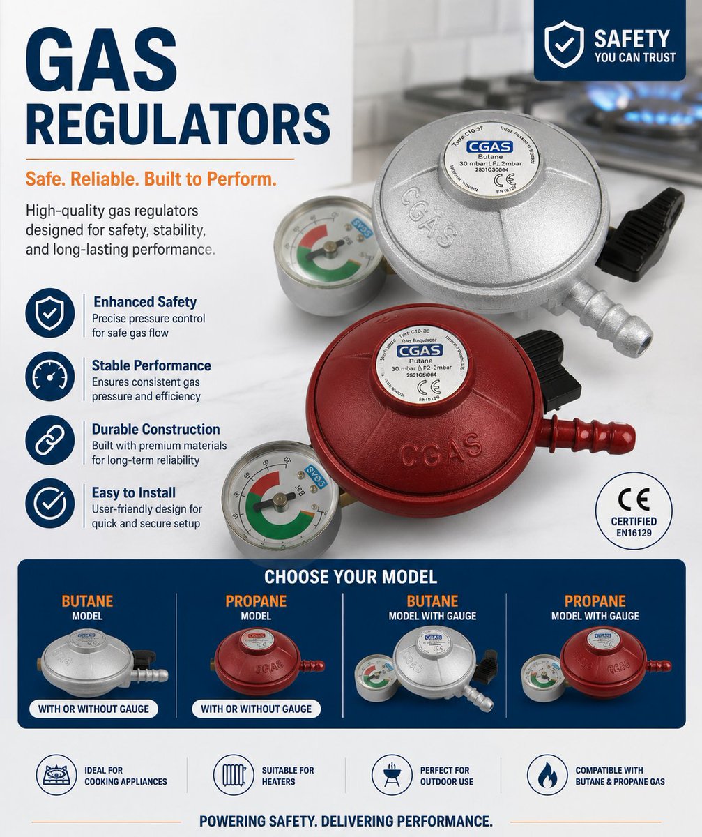 SecureFixDirect's tweet photo. Are you BBQ &amp; Camping Ready?

Clip it on. Switch it. Fire it up. Propane regulator.

https://t.co/6eLdCRe6qK https://t.co/htUVv8lIQy