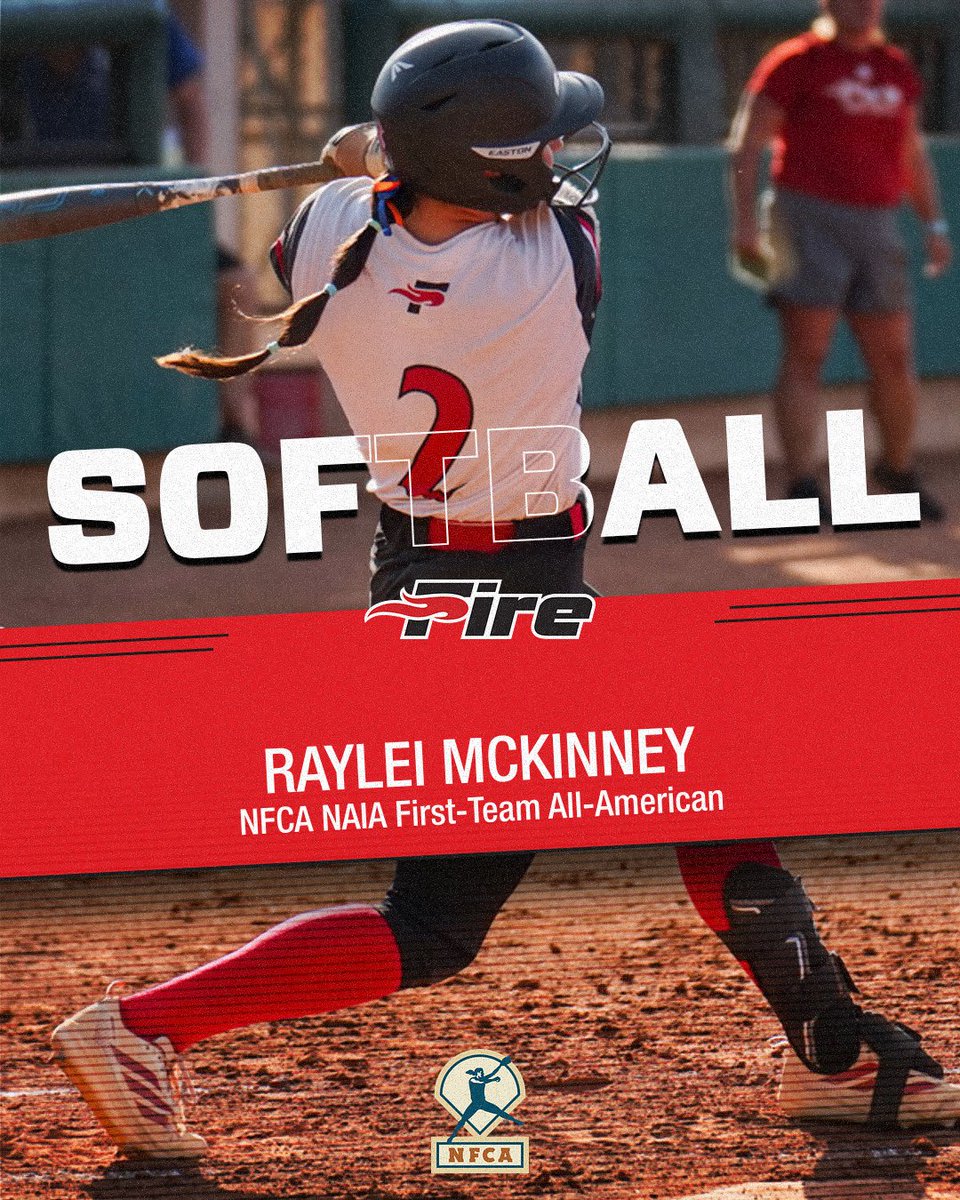 SEUFireSoftball's tweet photo. First-Team All-Sun Conference 🤝 @SunConference Player of the Year 🤝 @NAIA First-Team All-American 🤝 @NFCAorg NAIA First-Team All-American.

#FuelTheFire🔥#TheRightWayToPlay #TheSunStandard | @NAIASB_ https://t.co/V0vN57e8Fe