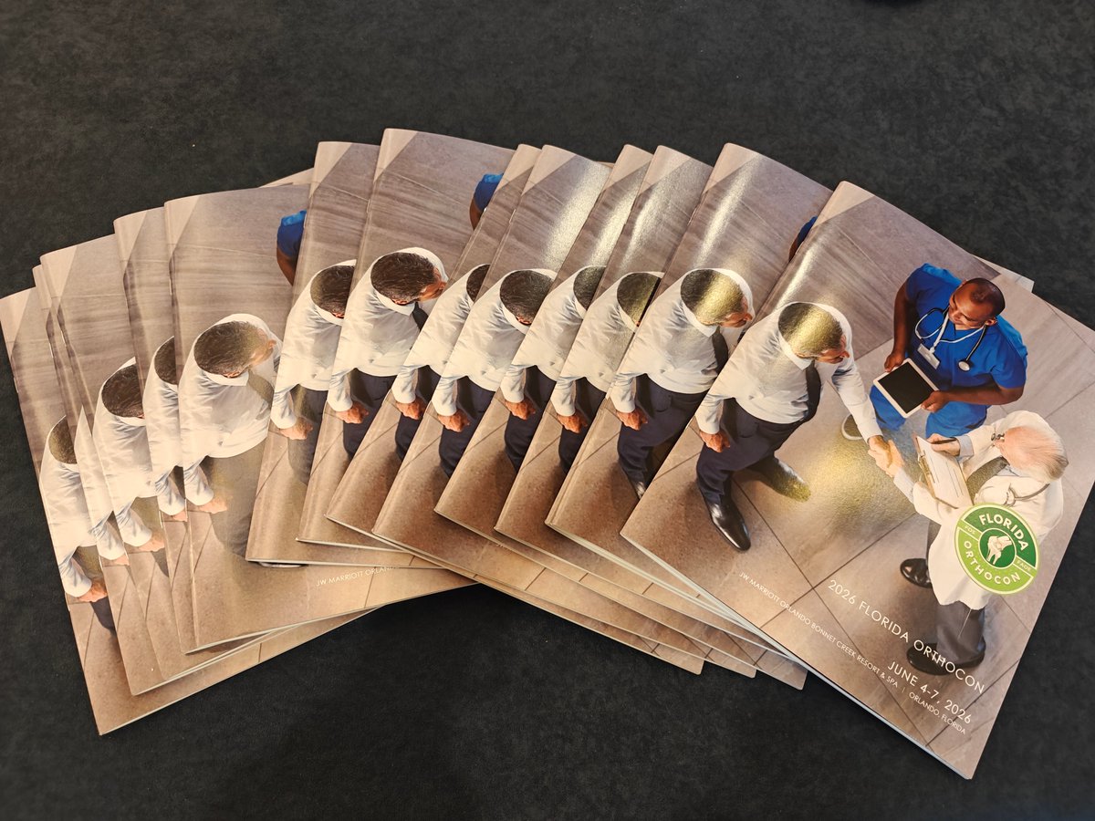 FLOrthoExecs's tweet photo. We’re excited to officially welcome you to FL OrthoCon!
 
It’s set to be an exciting few days of education and fellowship with orthopaedic colleagues.

View the meeting program: https://t.co/ubTRQjFZKx https://t.co/vm81drnOHs