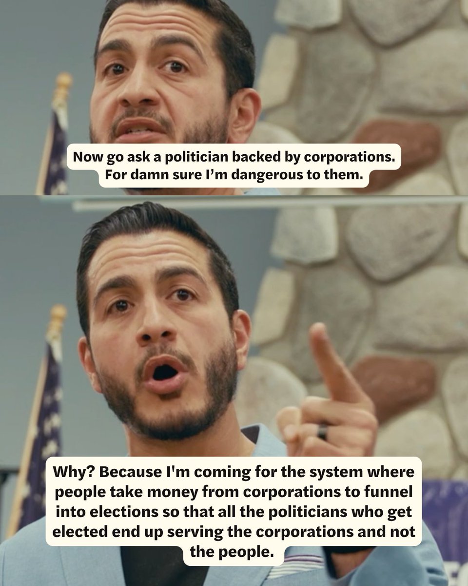 AbdulElSayed's tweet photo. Maybe I am dangerous, but not to the people who need the services that this government was created to serve. https://t.co/JvFxOdLyuJ