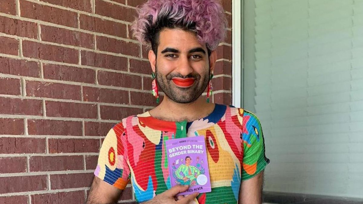 Jubilee4CHANGE's tweet photo. What’s never questioned here is, whose standards of authenticity are we being held up to in the first place?

― Alok Vaid-Menon  
-Activist , Poet, Scholar

           HAPPY PRIDE! https://t.co/842xH2eh4H