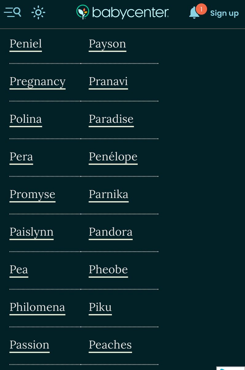 izzitrin's tweet photo. looked up P names for girls for writing project and https://t.co/tGGWo5qr6u