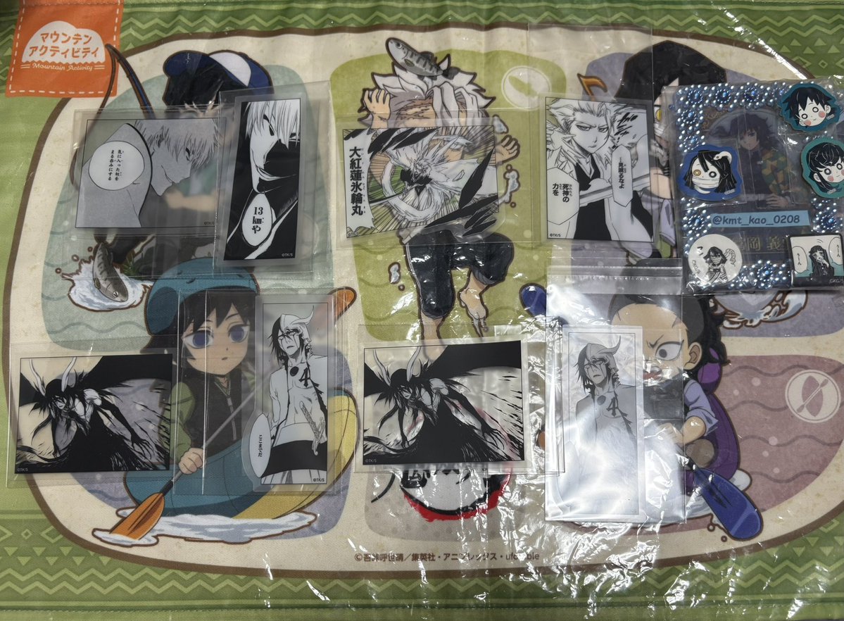 kmt_kao_0208's tweet photo. 【交換】BLEACH クリアステッカー コレクション

譲▶ 日番谷 ウルキオラ×2 ギン×2
求▶ 同種 藍染

※ギンは現時点でFF様との交換のみ
（1点は友人の手元にございます）
※郵送又は都内お手渡し（主に新宿）
検索からもお気軽にお声かけください。
よろしくお願いいたします。 https://t.co/5TXUWI63xK