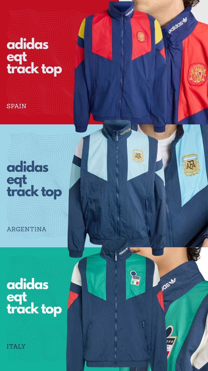 murcedotcom's tweet photo. Adidas EQT Tracktop Ready Stock🇮🇹🇩🇪🇪🇦

1650 siap langsung kirim besok, size lengkap dari S sampe 2XL gasss🛒💨 @Jerseyforum 

https://t.co/OLh3XcXpeL https://t.co/bk1YSKxkIn